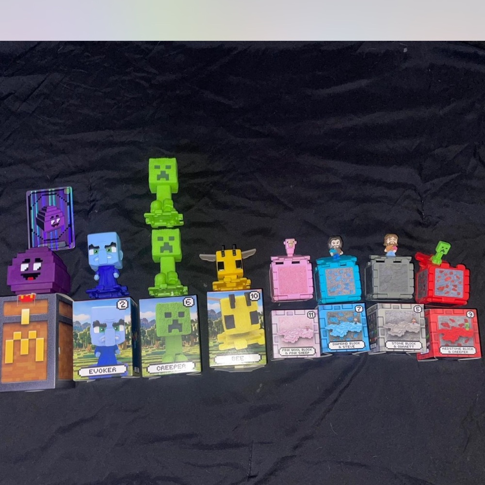 Minecraft Toy Figures Collection